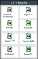 All TV Ecuador Affiche