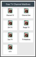 Free TV Channel Maldives Affiche
