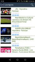 FOOTBALL LIVE TV capture d'écran 3