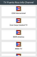 TV Puerto Rico Info Channel الملصق