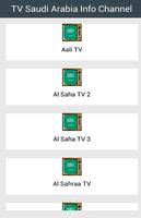 TV Saudi Arabia Info Channel Plakat