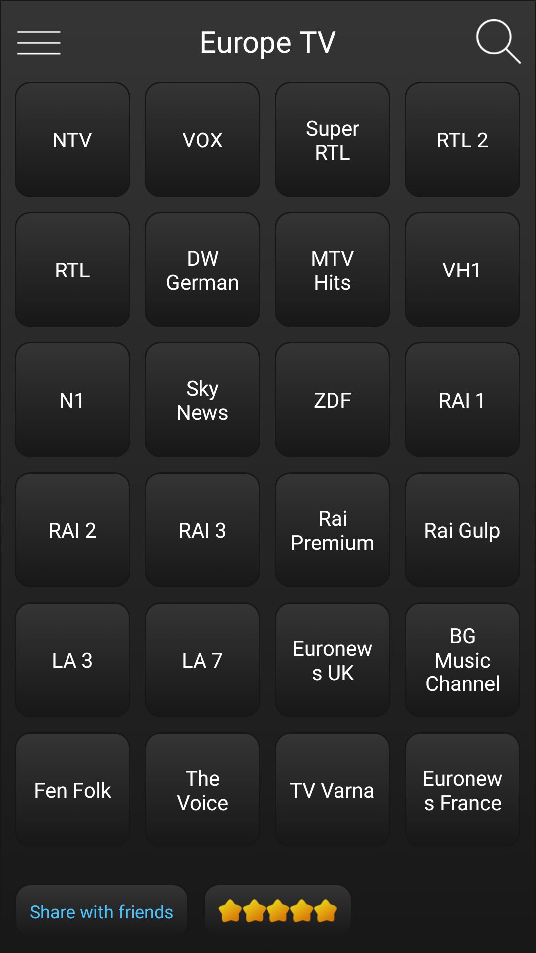 Europe Tv For Android Apk Download
