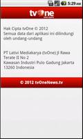 tvOneNews Video plakat