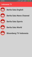 برنامه‌نما Indonesia TV - Enjoy Indonesia TV Channels in HD ! عکس از صفحه