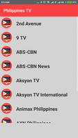 برنامه‌نما Philippines TV - Enjoy Philippines TV CHannels HD! عکس از صفحه