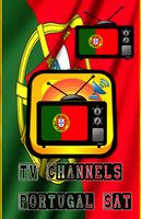 TV Channels Portugal Sat پوسٹر