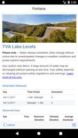 برنامه‌نما TVA Lake Info عکس از صفحه
