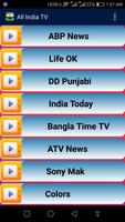 India TV Channels All HD capture d'écran 2