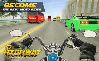 Highway Traffic Rider  2017 : Crazy Fast Bike Ride โปสเตอร์