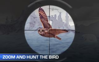 Poster Snow Bird Hunting Sniper Hunt