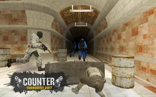 پوستر Counter Terrorist Sniper Attack Army Shoot  Strike