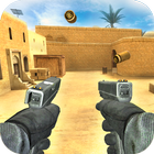 counter terrorist 2 machine gun shooting strike icône