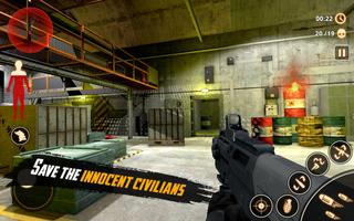 Army CounterTerrorist Attack Shooter Strike GunWar screenshot 2