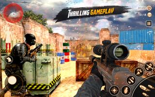Army CounterTerrorist Attack Shooter Strike GunWar capture d'écran 3