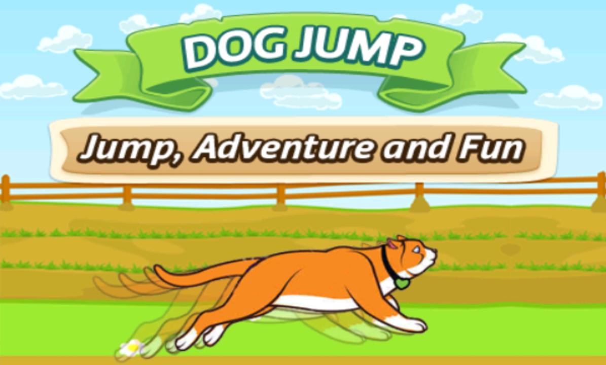 Dog can Jump. My dog can jump