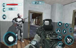 Army Counter Terrorists Robot Strike Shooting Game poster