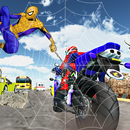 Spider Stunt Rider  Superhero Spider Highway Rider aplikacja