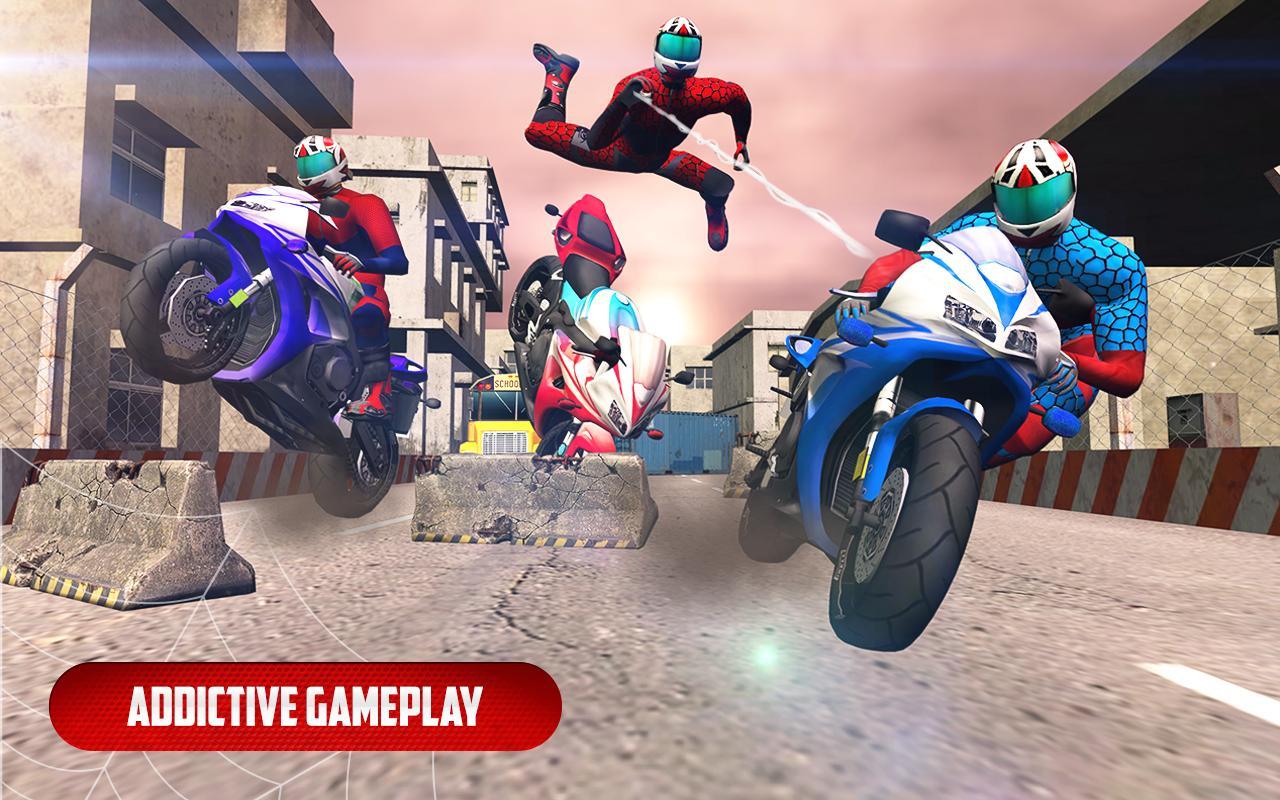 Spider Stunt Rider Superhero Spider Highway Rider APK Download