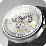 Silver Line Watch Face icône