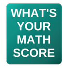 What's Your Math Score biểu tượng