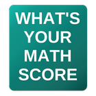What's Your Math Score ícone