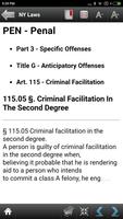 NY Penal Code,  2017 স্ক্রিনশট 3