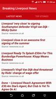 Breaking Liverpool News Plakat