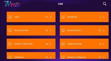 TVPlus HD captura de pantalla 2