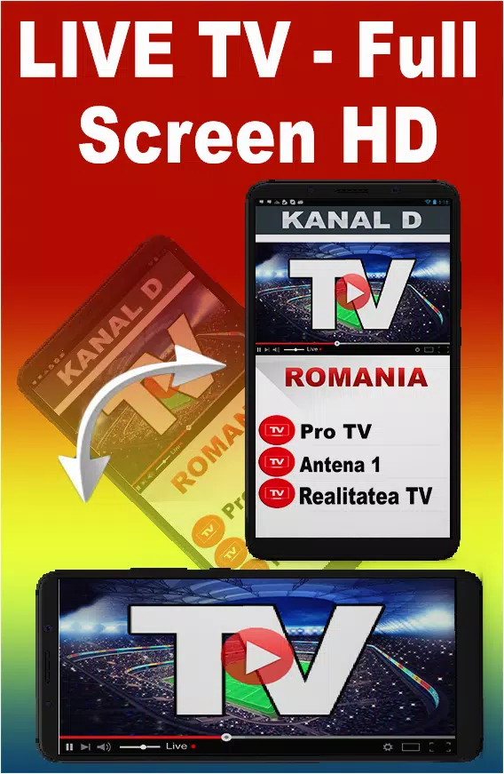 TV Romania : Live Programs Free TV Guide APK pour Télécharger