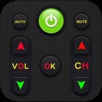 Remote for All TV Model ; Universal Remote Control plakat