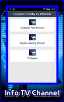Guyana HD Info TV Channel Affiche