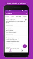 OneNote - all notes in one place plakat