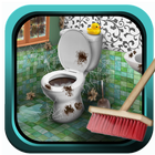 Fun Bathroom Cleaning Game ikon