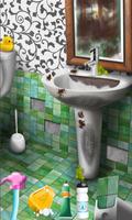 Poster Bagno Pulizia Gioco