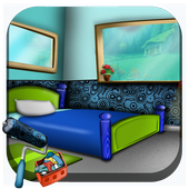 Kids Bedroom Clean Up icon