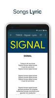 TWICE - Signal + Lyrics Offline capture d'écran 2