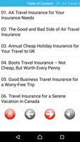 Travel Insurance Safer Holiday Cartaz