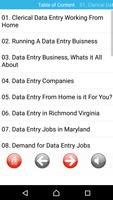 Data Entry Guides Great IT Job Plakat