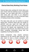 Data Entry Guides Great IT Job Screenshot 1