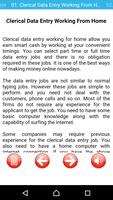 Data Entry Guides Great IT Job 截图 1