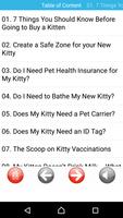 Kitten Care Full Healthy Guide plakat