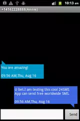 24SMS - Free International SMS APK download