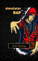 Rap simulator Plakat