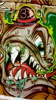 Monster Grafiti Lock Screen Affiche
