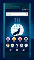 Wolf Xperia™ Theme poster