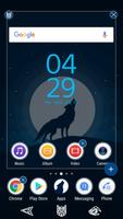 Wolf Xperia™ Theme imagem de tela 1