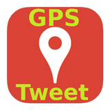 Tweet GPS icon