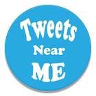 Tweets Near Me for Twitter icône