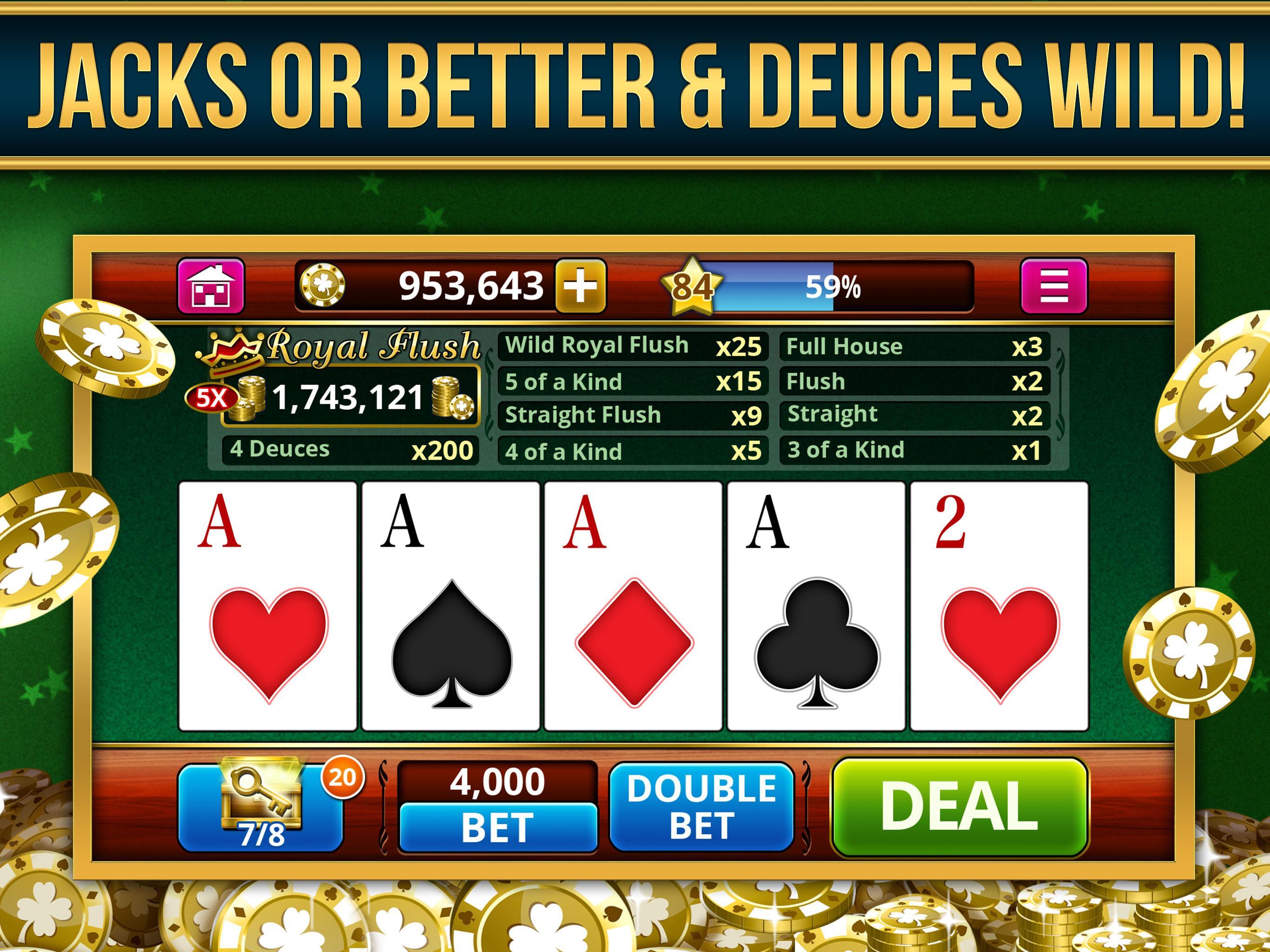 play free video poker online