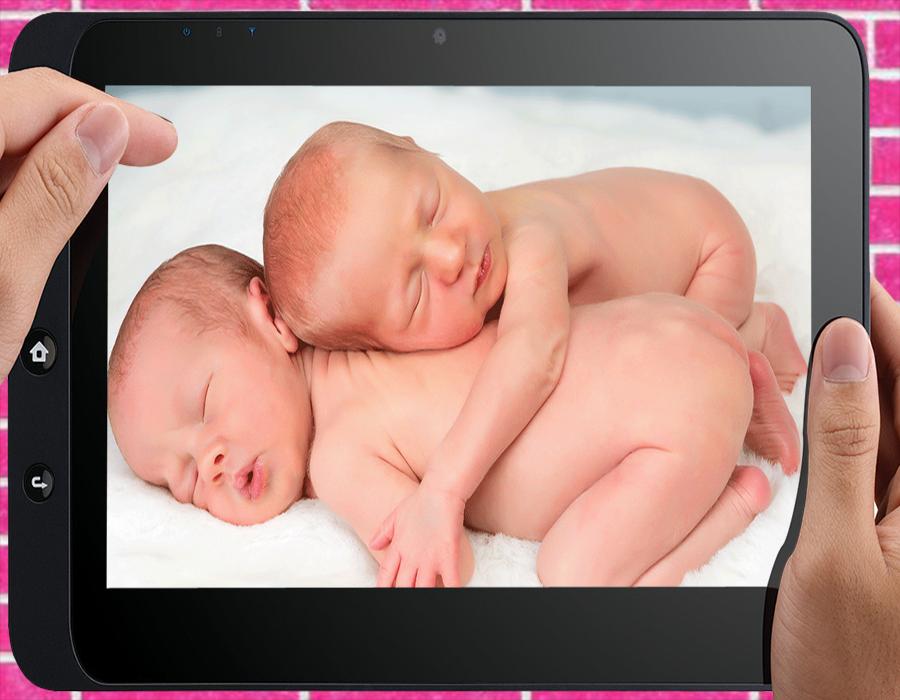Cute Twin Baby Wallpaper APK for Android Download